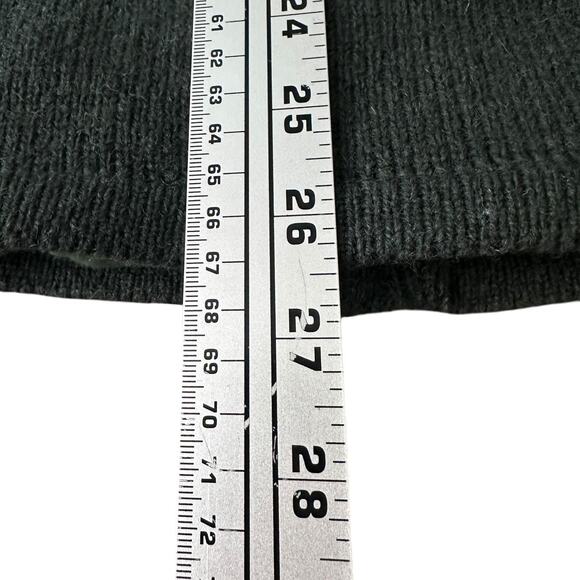 Carraig Donn Sweater Vest Men’s Large Green Cable Knit Sleeveless Full Zip Wool - Picture 10 of 11